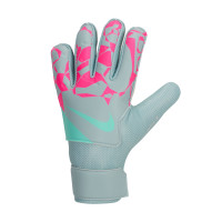 Nike Match Gants de Gardien de But Enfants Bleu Clair Blanc Rose