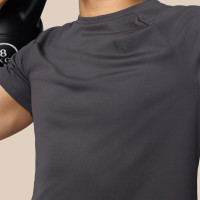 T-shirt Castore Adapt Crew gris foncé noir