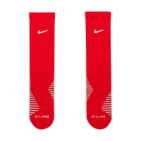 Chaussettes de football Nike Dri-FIT Strike Crew rouges