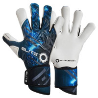 Elite Sport Galaxy Gants de Gardien de But Bleu Blanc