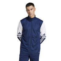 adidas Squadra 25 Survêtement Full-Zip Bleu Foncé Blanc