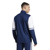 adidas Squadra 25 Survêtement Full-Zip Bleu Foncé Blanc