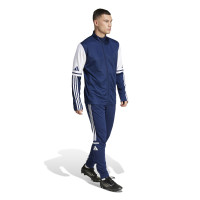 adidas Squadra 25 Survêtement Full-Zip Bleu Foncé Blanc
