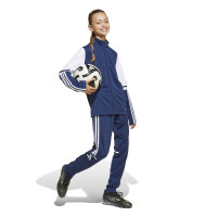 adidas Squadra 25 Trainingspak Kids Donkerblauw Wit