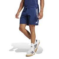 Short adidas Tiro 25 Competition Downtime, bleu foncé, bleu clair