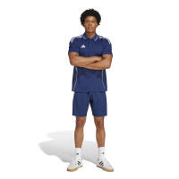 Short adidas Tiro 25 Competition Downtime, bleu foncé, bleu clair