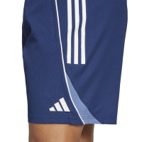 Short adidas Tiro 25 Competition Downtime, bleu foncé, bleu clair