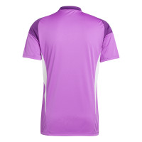 adidas Tiro 25 Competition Keepersshirt Korte Mouwen Paars Wit