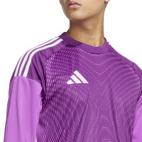 adidas Tiro 25 Competition Maillot de Gardien de But Manches Longues Violet Blanc