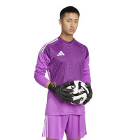 adidas Tiro 25 Competition Maillot de Gardien de But Manches Longues Violet Blanc