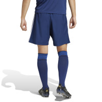 Short de football adidas tastigo 25 bleu foncé blanc