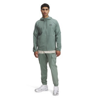Under Armour Stretch Woven Cargo Trainingspak Full-Zip Mintgroen Wit