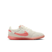 Nike Street Gato Straatvoetbalschoenen Kids Wit Lichtroze Oranje