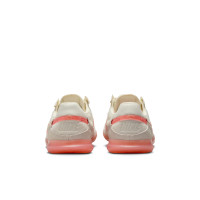 Nike Streetgato Straatvoetbalschoenen Kids Wit Lichtroze Oranje