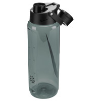 Bouteille à boire Nike TR Renew Recharge Chug 700 ml, vert foncé et noir