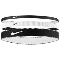 Nike Flex Classic Mixed Width Haarbanden 3-Pack Zwart Wit