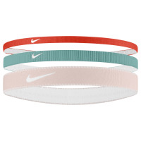 Nike Flex Classic Mixed Width Haarbanden 3-Pack Rood Groen Beige