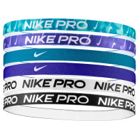 Nike Flex Classic Haarbanden 6-Pack Groen Paars Zwart