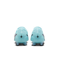 Nike Tiempo Legend 10 Elite Kunstgras Voetbalschoenen (AG) Lichtblauw Wit Felroze