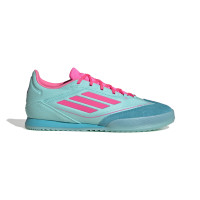 adidas F50 Messi Freestyle Chaussures de Foot en Salle (IN) Turquoise Rose