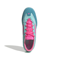 adidas F50 Messi Freestyle Chaussures de Foot en Salle (IN) Turquoise Rose