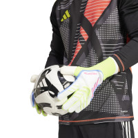 adidas Predator Pro Keepershandschoenen Wit Neongeel Roze