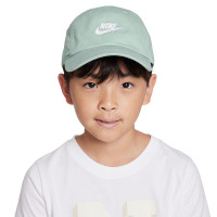 Nike Club Futura Wash Pet Kids Lichtgroen Wit