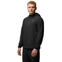 Castore Classic Trainingspak Full-Zip Woven Zwart Donkergrijs