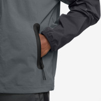 Nike Tech Sportswear Coupe-Vent Gris Foncé Gris Noir