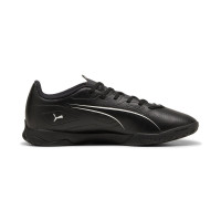 PUMA Ultra 5 Play Chaussures de Foot en Salle (IN) Noir Blanc