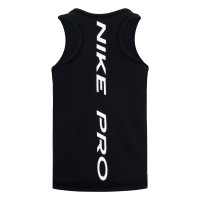 Nike Pro Tanktop Meisjes Zwart Wit