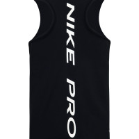 Nike Pro Tanktop Meisjes Zwart Wit