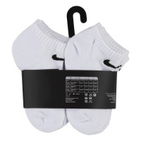 Nike Dri-Fit Performance Basics No-Show Chaussettes Courtes 6-Pack Tout-Petits Blanc Noir