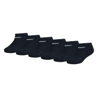 Nike Dri-Fit Performance Basics No-Show Chaussettes Courtes 6-Pack Tout-Petits Noir Blanc