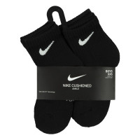 Nike Dri-Fit Performance Basics Quarter Chaussettes 6-Pack Tout-Petits Blanc Noir