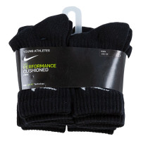 Nike Dri-Fit Performance Basics Crew Chaussettes 6-Pack Tout-Petits Noir Blanc