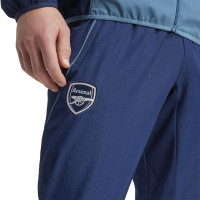 adidas Arsenal Présentation Survêtement Full-Zip 2025-2026 Bleu Foncé Rouge Jaune Blanc