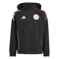 adidas Ajax All-Weather Jack 2025-2026 Kids Zwart Wit Rood