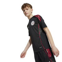 adidas Ajax Trainingsshirt 2025-2026 Kids Zwart Wit Rood