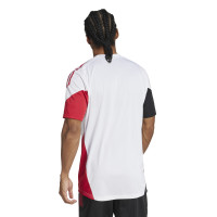 adidas Ajax Maillot d'Entraînement 2025-2026 Blanc Noir Rouge