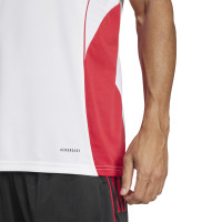 adidas Ajax Maillot d'Entraînement 2025-2026 Blanc Noir Rouge