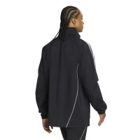 adidas Ajax Veste Imperméable 2025-2026 Noir Blanc Rouge