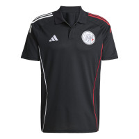 adidas Ajax Polo 2025-2026 Zwart Wit Rood