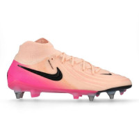 Nike Phantom Luna II Elite Crampons Vissés Chaussures de Foot (SG) Pro Player Bleu Clair Rose Vif
