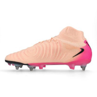 Nike Phantom Luna II Elite Crampons Vissés Chaussures de Foot (SG) Pro Player Bleu Clair Rose Vif