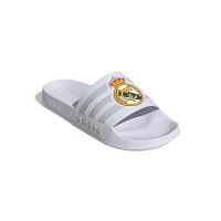 adidas Adilette Shower Real Madrid Slippers Wit Lichtgrijs Goud