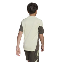 adidas Real Madrid Trainingsshirt 2025-2026 Kids Lichtgroen Grijs