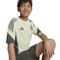 adidas Real Madrid Trainingsshirt 2025-2026 Kids Lichtgroen Grijs