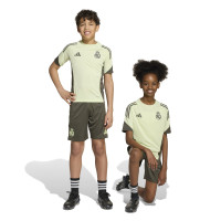 adidas Real Madrid Trainingsbroekje 2025-2026 Kids Grijs Lichtgroen