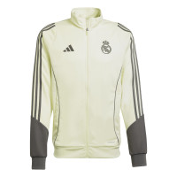 adidas Real Madrid Trainingspak Full-Zip 2025-2026 Lichtgroen Grijs